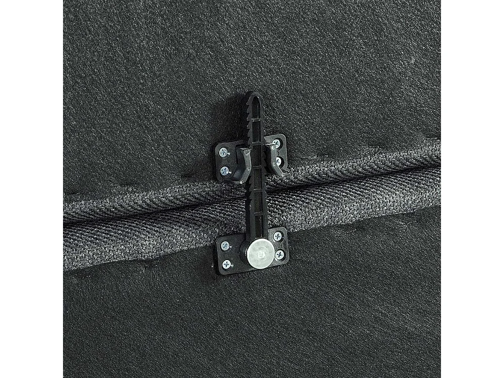 Home Deluxe Canapé modulable VERONA Anthracite S