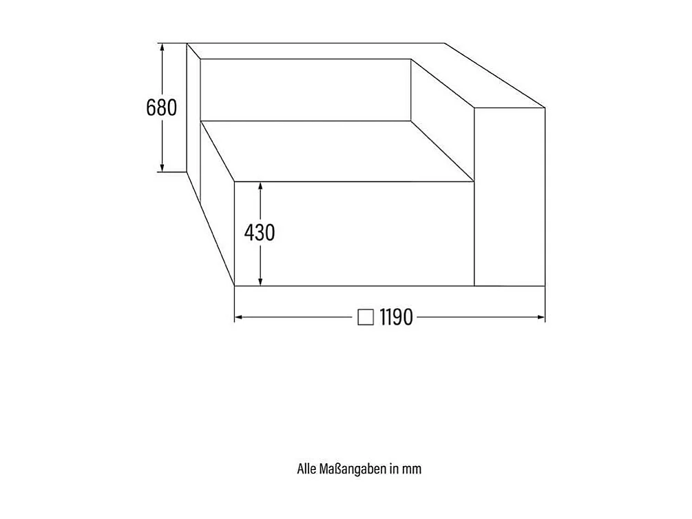 Home Deluxe Canapé VERONA gris clair Canapé d'angle droit