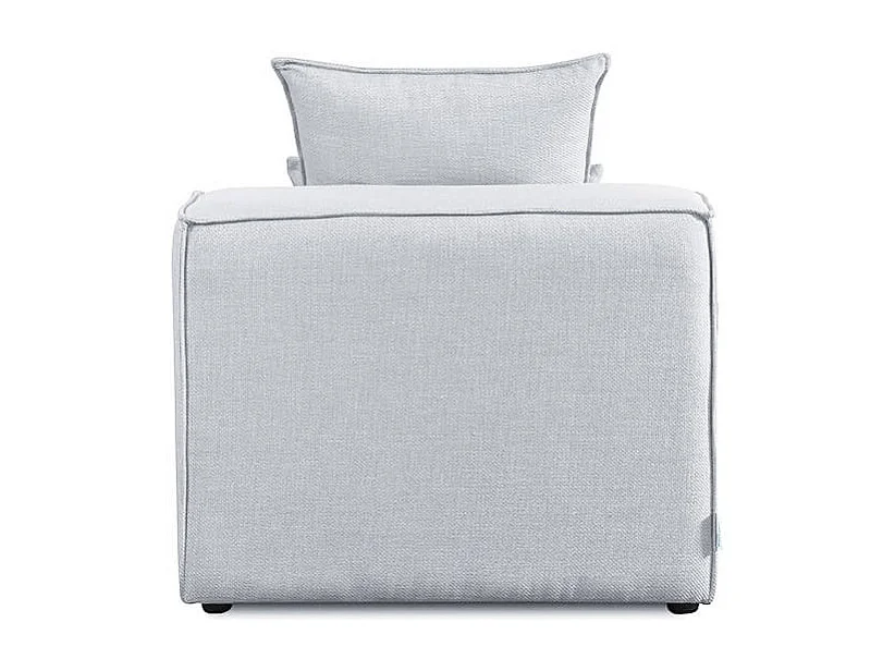 Home Deluxe Canapé VERONA gris clair Canapé central