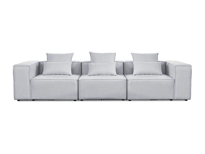 Home Deluxe Canapé VERONA gris clair M