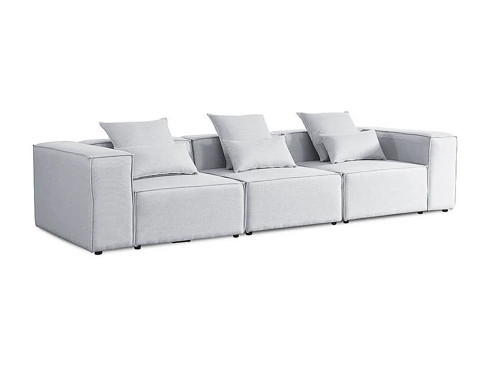 Home Deluxe Canapé VERONA gris clair M