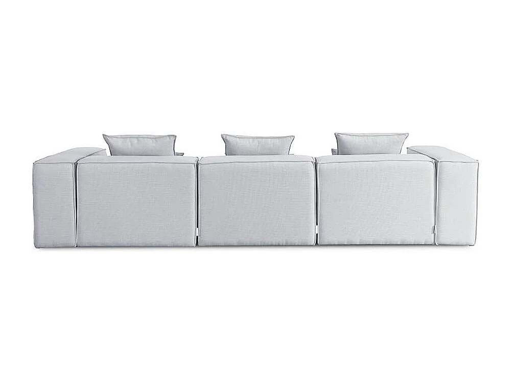 Home Deluxe Canapé VERONA gris clair M