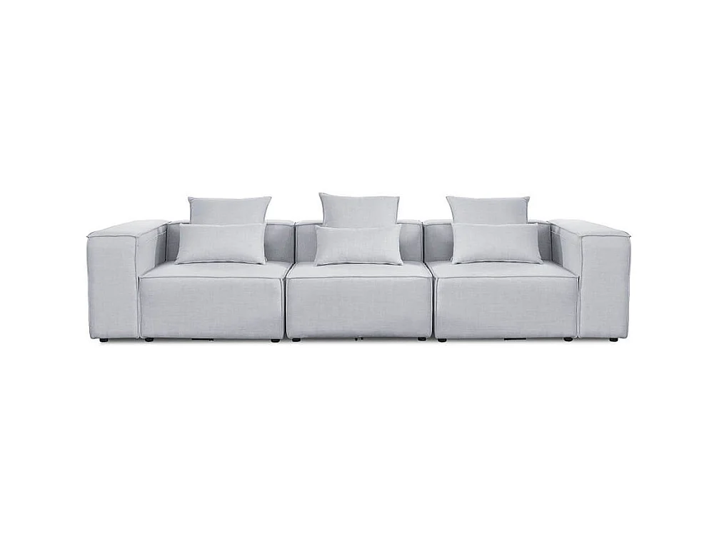 Home Deluxe Canapé VERONA gris clair M