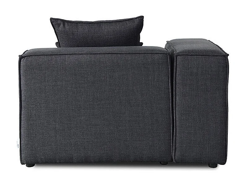 Home Deluxe Canapé modulable VERONA Anthracite Canapé d'angle gauche