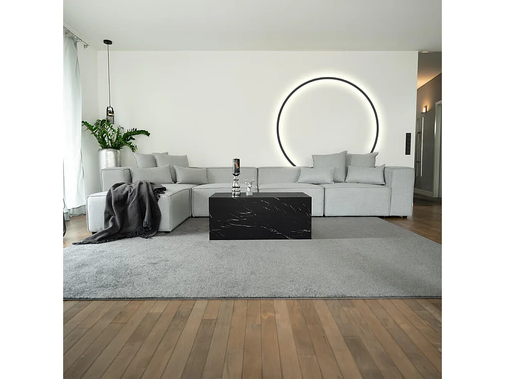 Home Deluxe Canapé VERONA gris clair XL