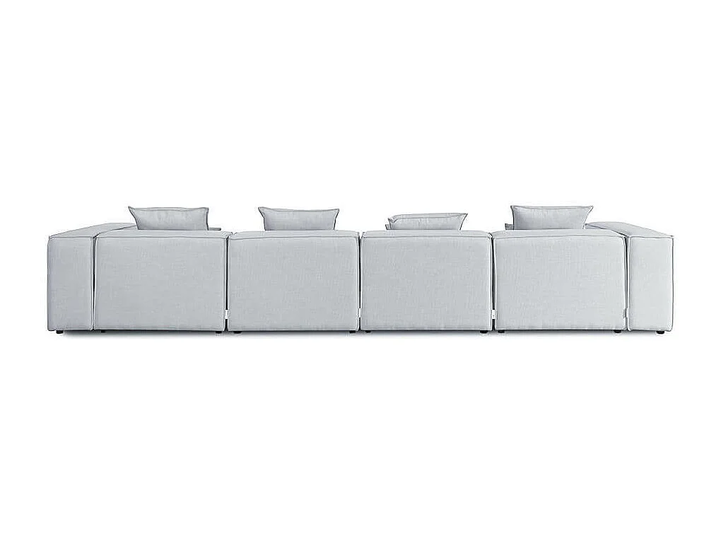 Home Deluxe Canapé VERONA gris clair XL