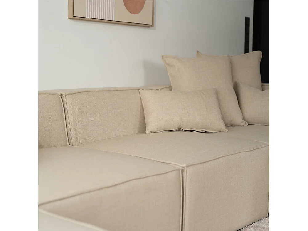 Home Deluxe Canapé VERONA gris clair XL