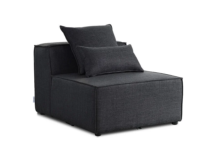 Home Deluxe Canapé modulable VERONA Anthracite Canapé central