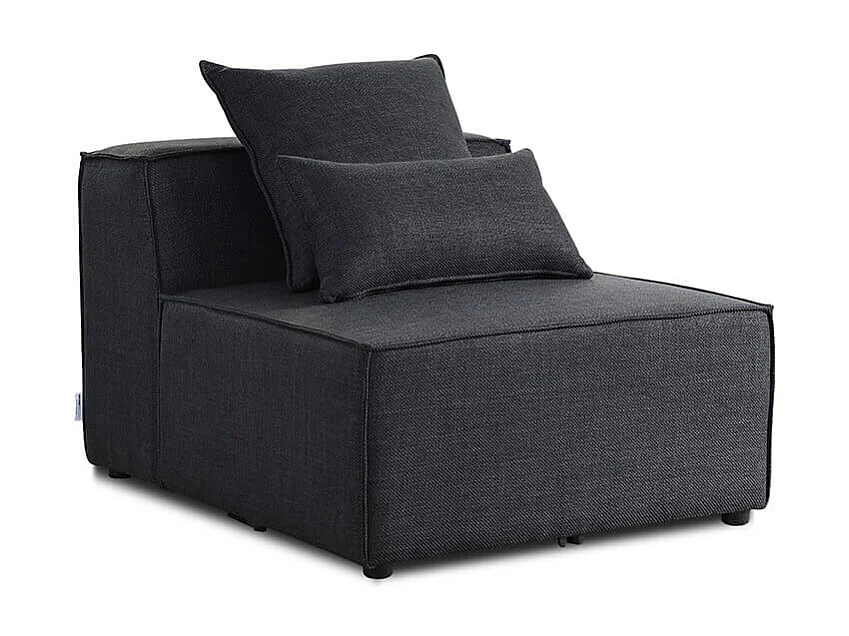 Home Deluxe Canapé modulable VERONA Anthracite Canapé central