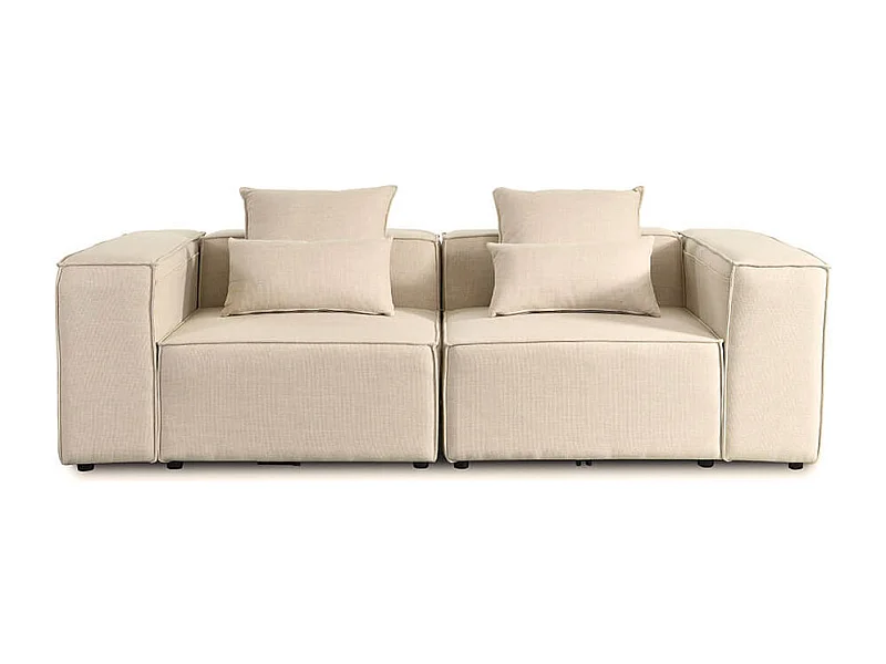 Home Deluxe Canapé VERONA gris clair S