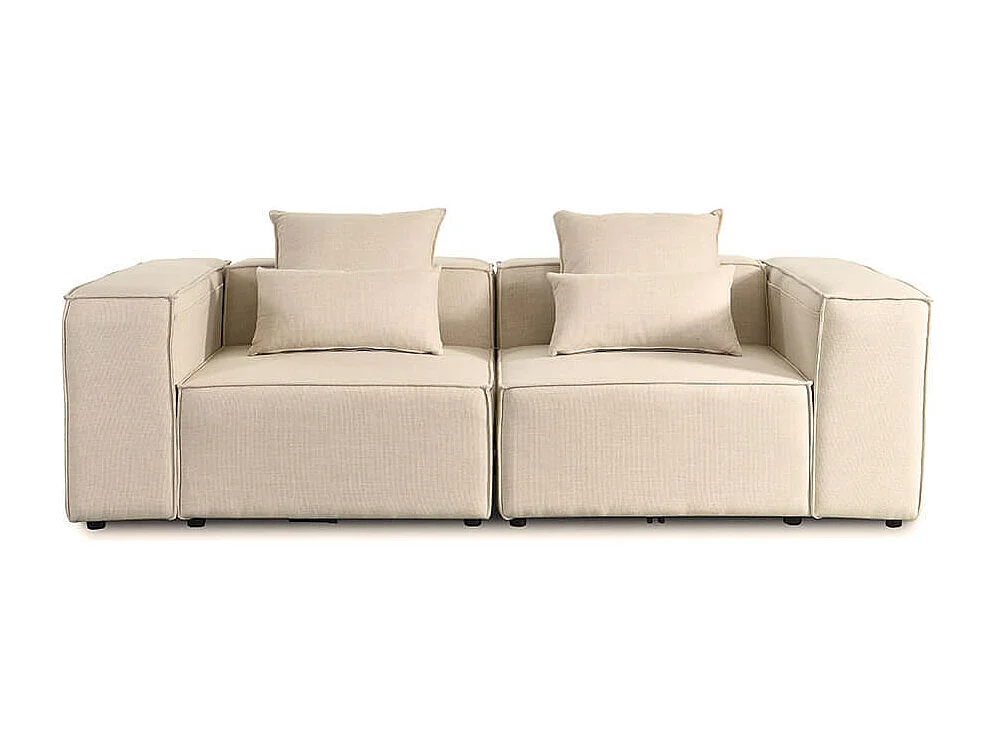 Home Deluxe Canapé VERONA gris clair S