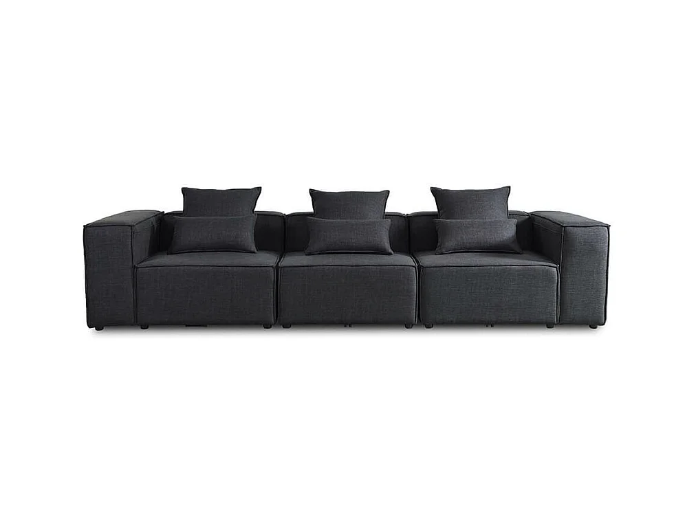 Home Deluxe Canapé modulable VERONA Anthracite M