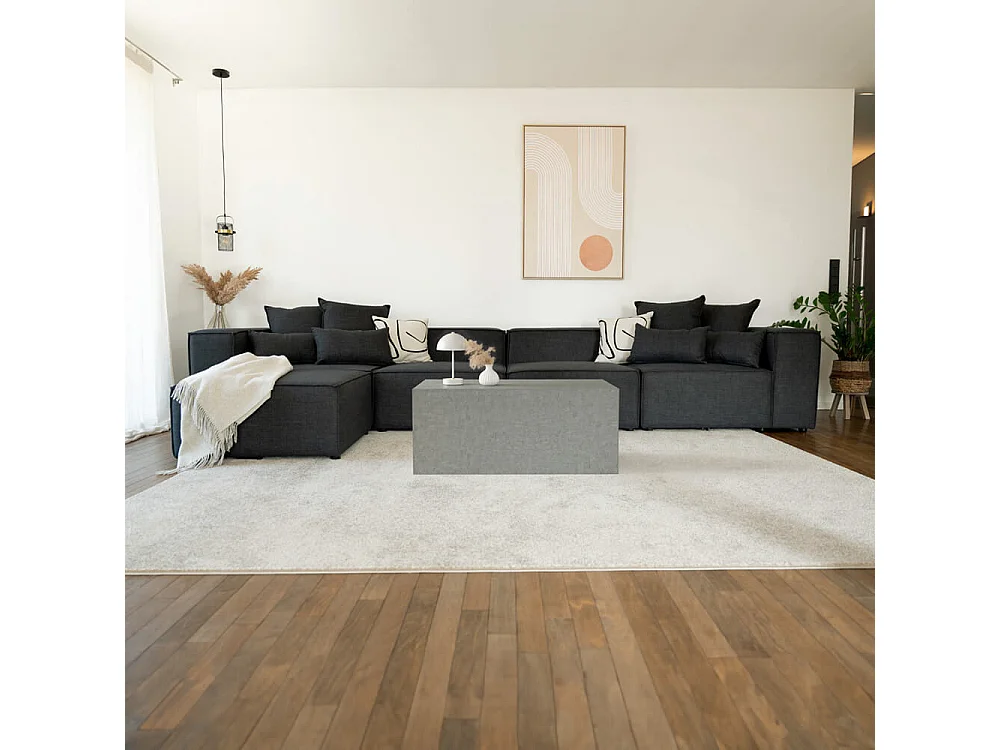 Home Deluxe Canapé modulable VERONA Anthracite XL