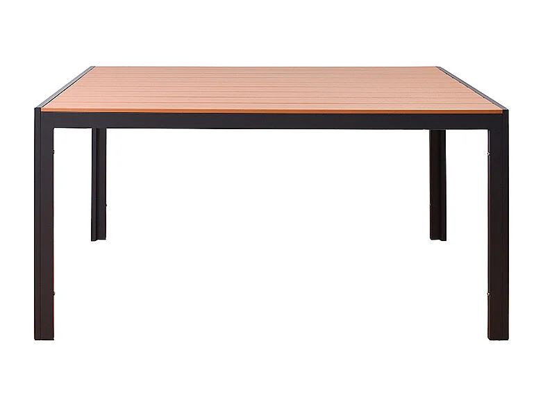 HOME DELUXE CANTOS SEDIA salon de jardin 150 x 90 cm salon de jardin, salon, table en aluminium, table de balcon