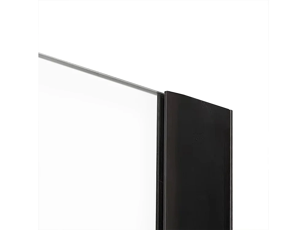 HOME DELUXE Cabine de douche LIVIA Noir mat - 90 x 195 cm