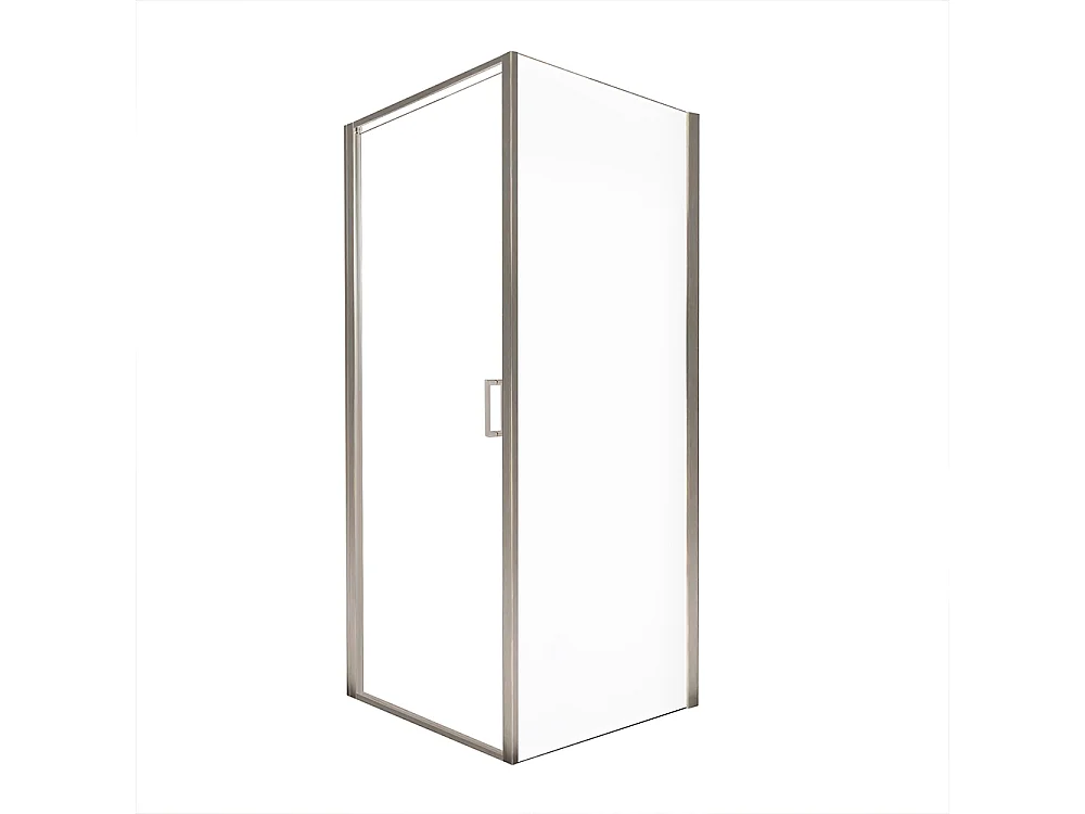 HOME DELUXE Cabine de douche LIVIA Chrome - 90 x 195 cm