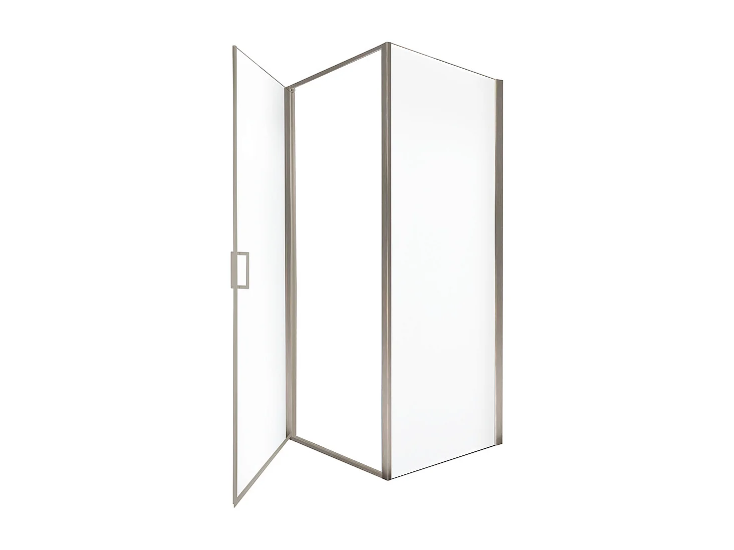 HOME DELUXE Cabine de douche LIVIA Chrome - 100 x 195 cm