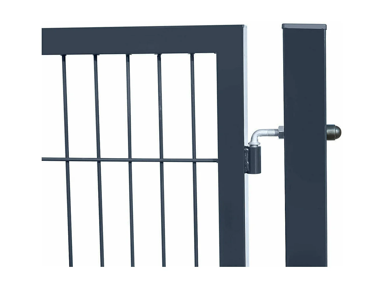 Home Deluxe Portail de jardin ADITUS Anthracite 160