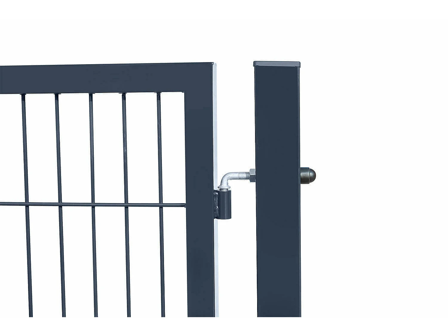 Home Deluxe Portail de jardin ADITUS Anthracite 160