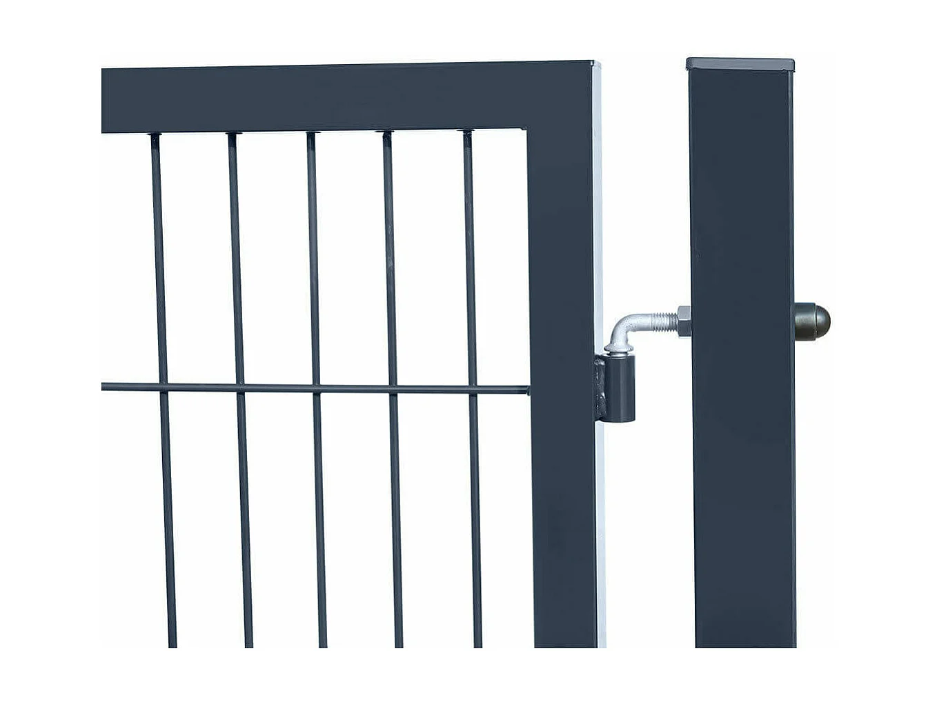 Home Deluxe Portail de jardin ADITUS Anthracite 200