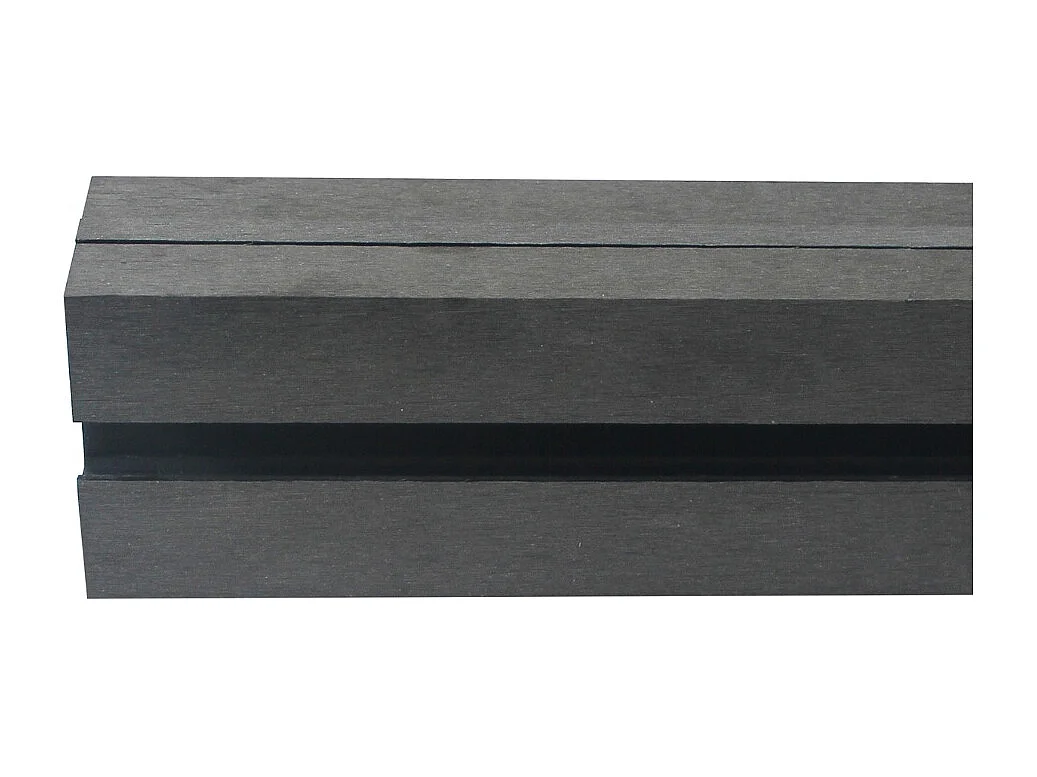 Home Deluxe WPC Plinthe à rainure CALLANUT Quantité : 8