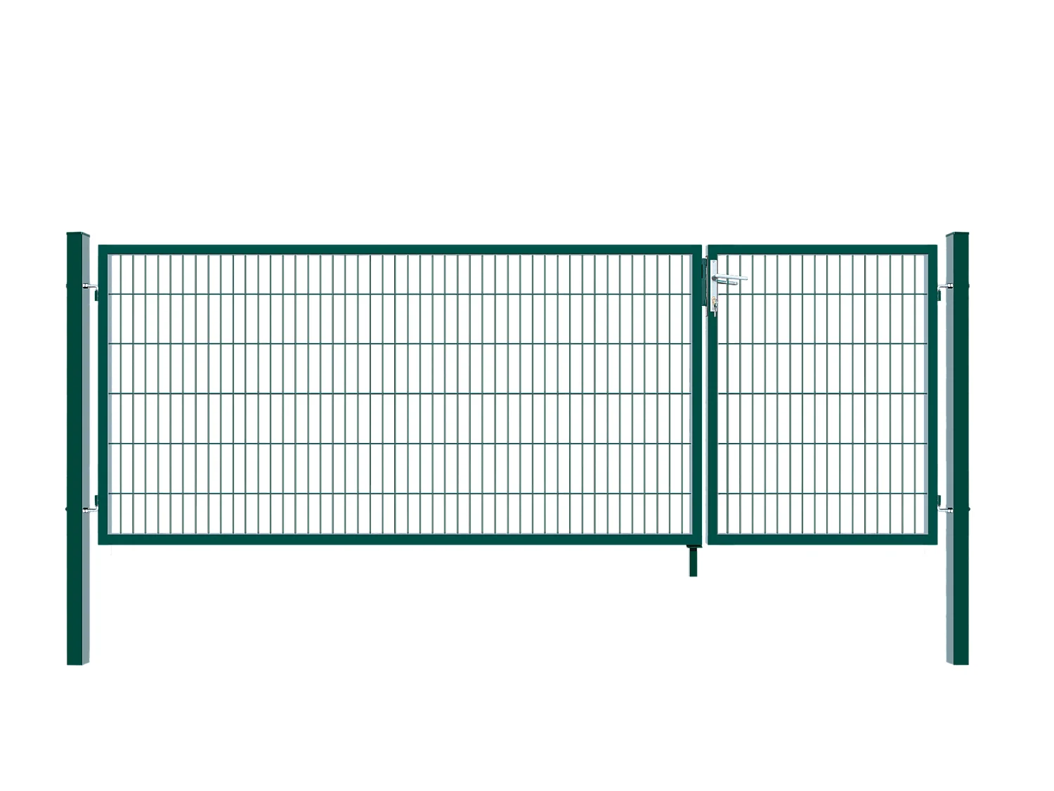 Home Deluxe Portail de jardin ADITUS Vert 160