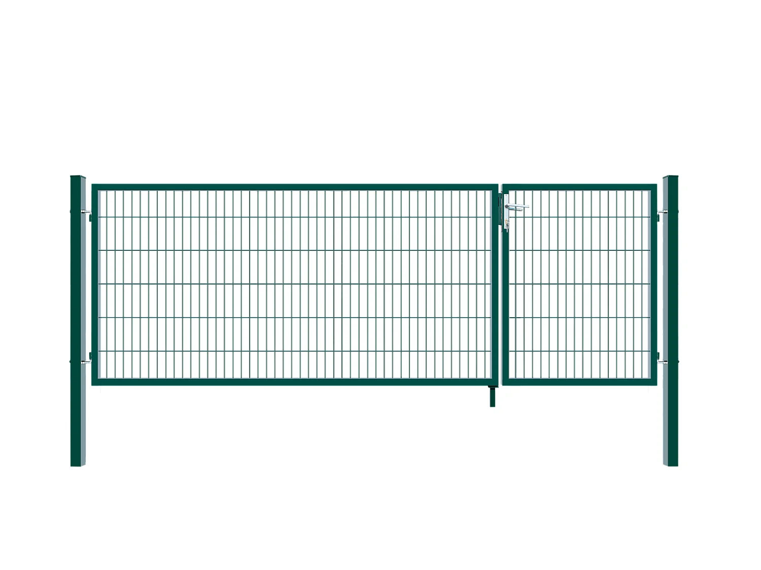 Home Deluxe Portail de jardin ADITUS Vert 160