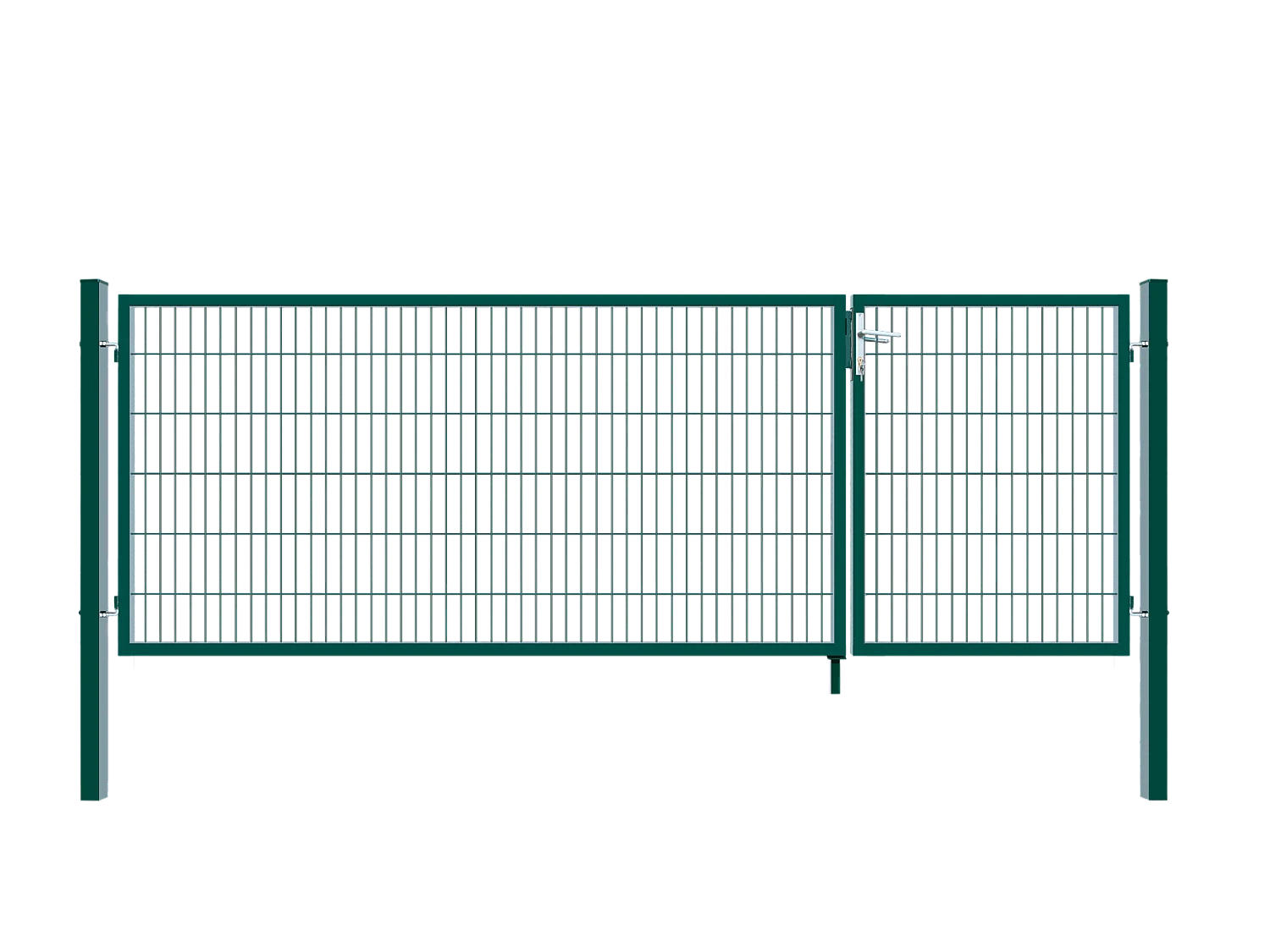 Home Deluxe Portail de jardin ADITUS Vert 160