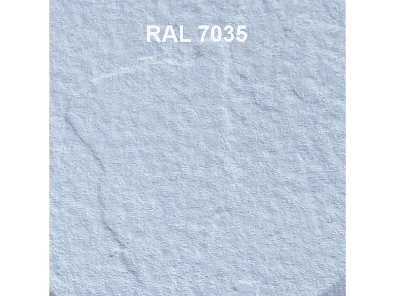 Plato de ducha pizarra ONDA CENIZA  100x180 cm rejilla inox