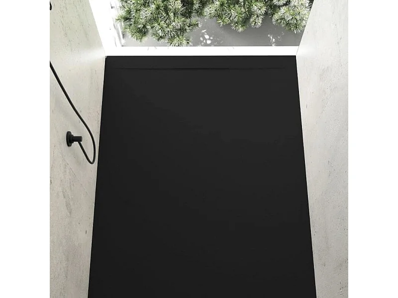 Plato de ducha resina COVER NEGRO  90x160cm