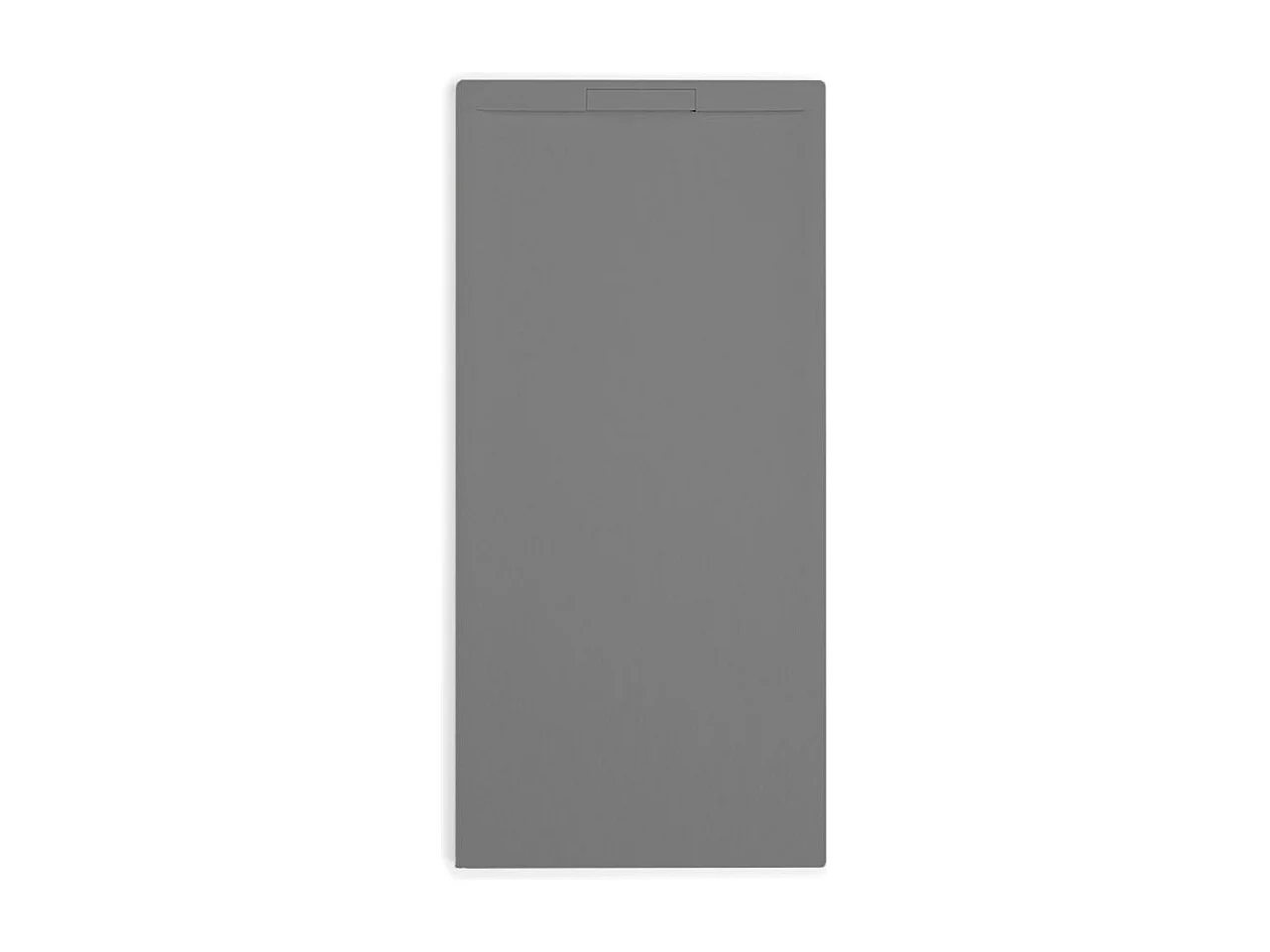 Receveur de douche 90 x 150 cm extra plat COVER en résine surface ardoisée béton