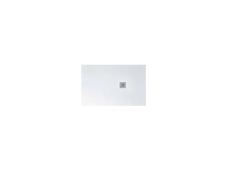 Receveur de douche 80 x 190 cm extra plat LOGIC surface ardoisée rectangulaire blanc