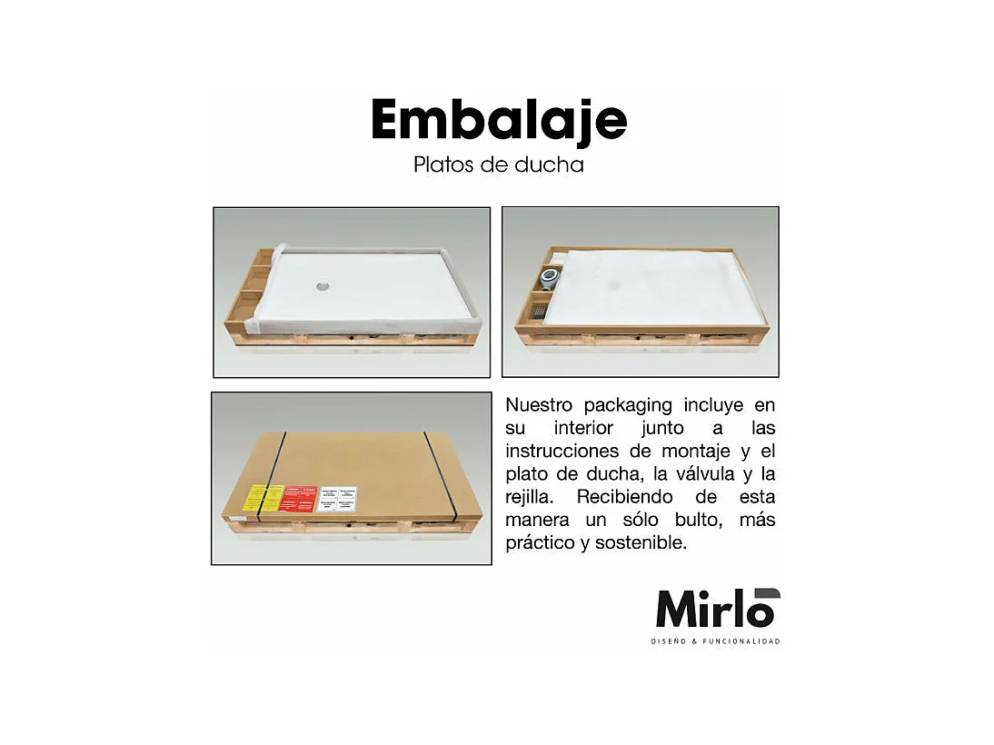 Plato de ducha pizarra ONDA CENIZA  100x150 cm rejilla color