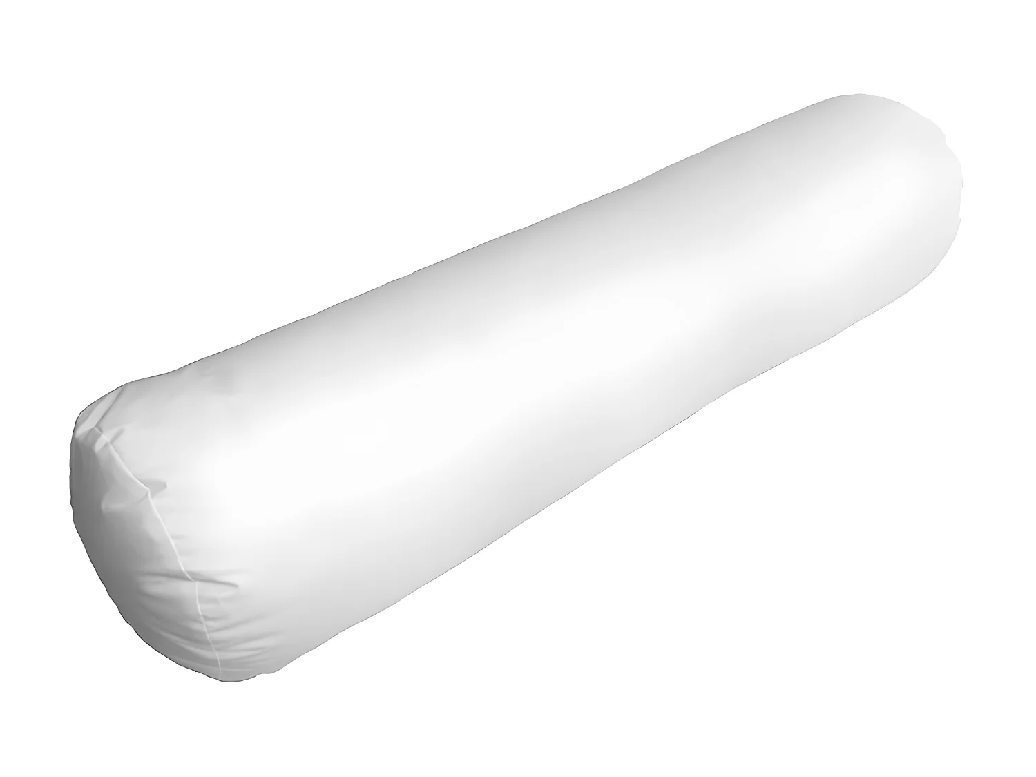 Kissenrolle milbenabweisend - L. 140 cm - Baumwolle - Weiß - AZYLIA