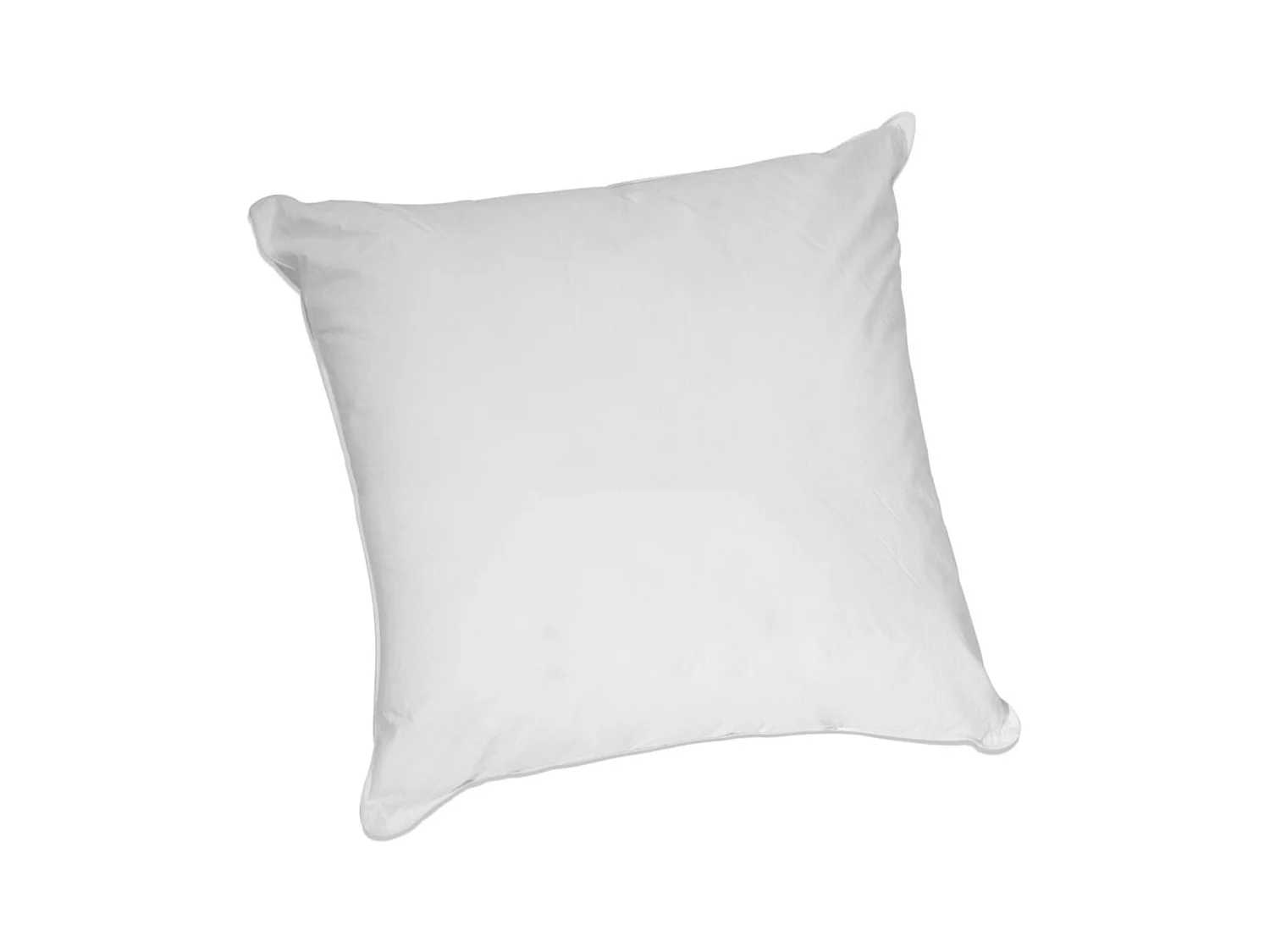 Oreiller mémoire de forme mémofill 60 x 60 cm - Percale de coton - 91 fils/cm² - 750 gr - Blanc - AUXENCE