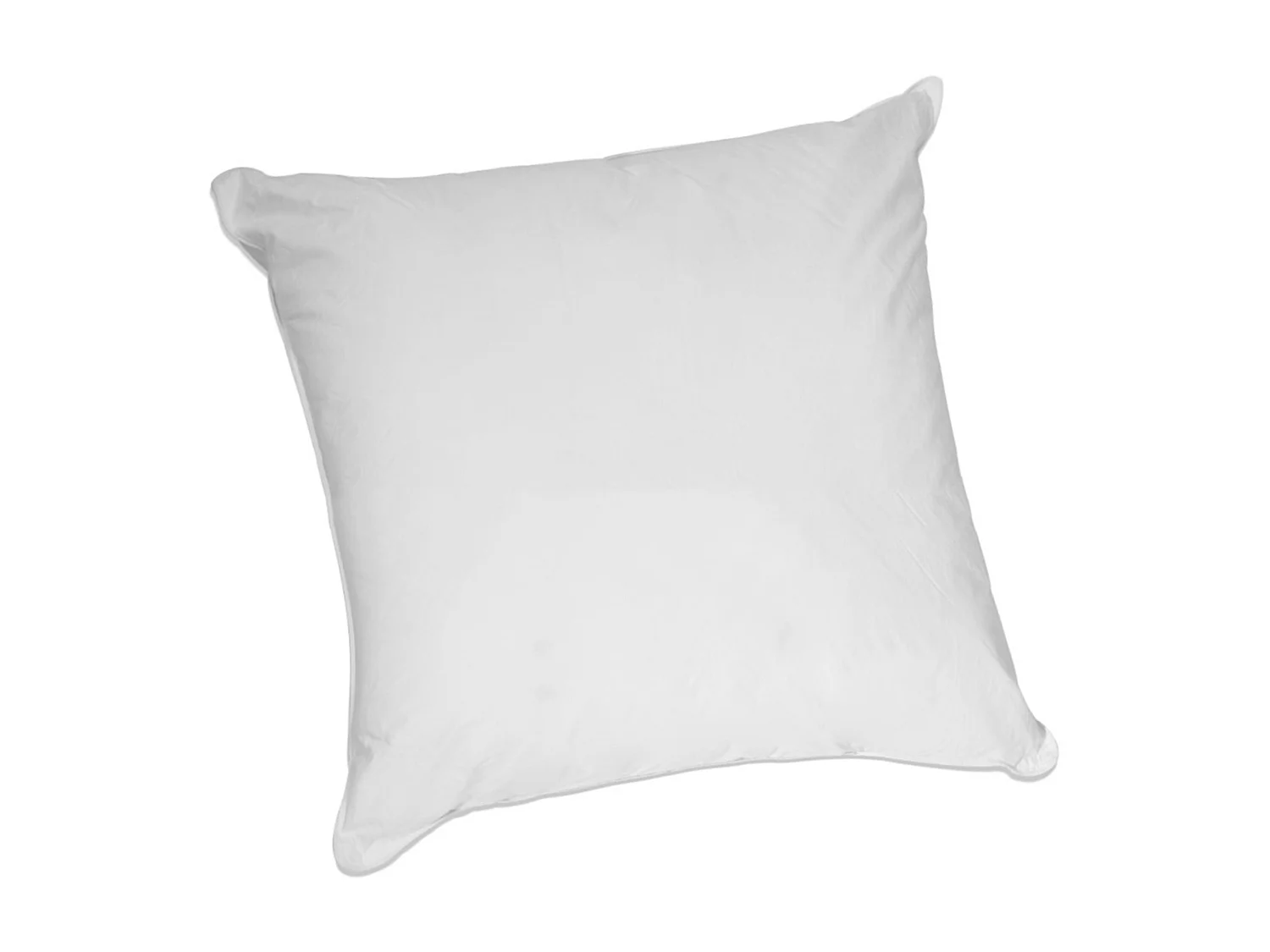 Minneskum-pute memoFill 60 x 60 cm - Bomullspercale - 91 tråder/cm² - 750 g - Hvit - AUXENCE