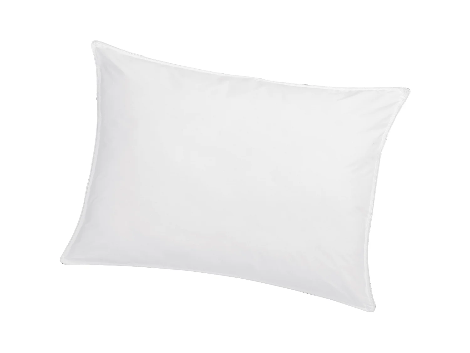 Oreiller mémoire de forme mémofill 50 x 70 cm - Percale de coton - 91 fils/cm² - 750 gr - Blanc - AUXENCE