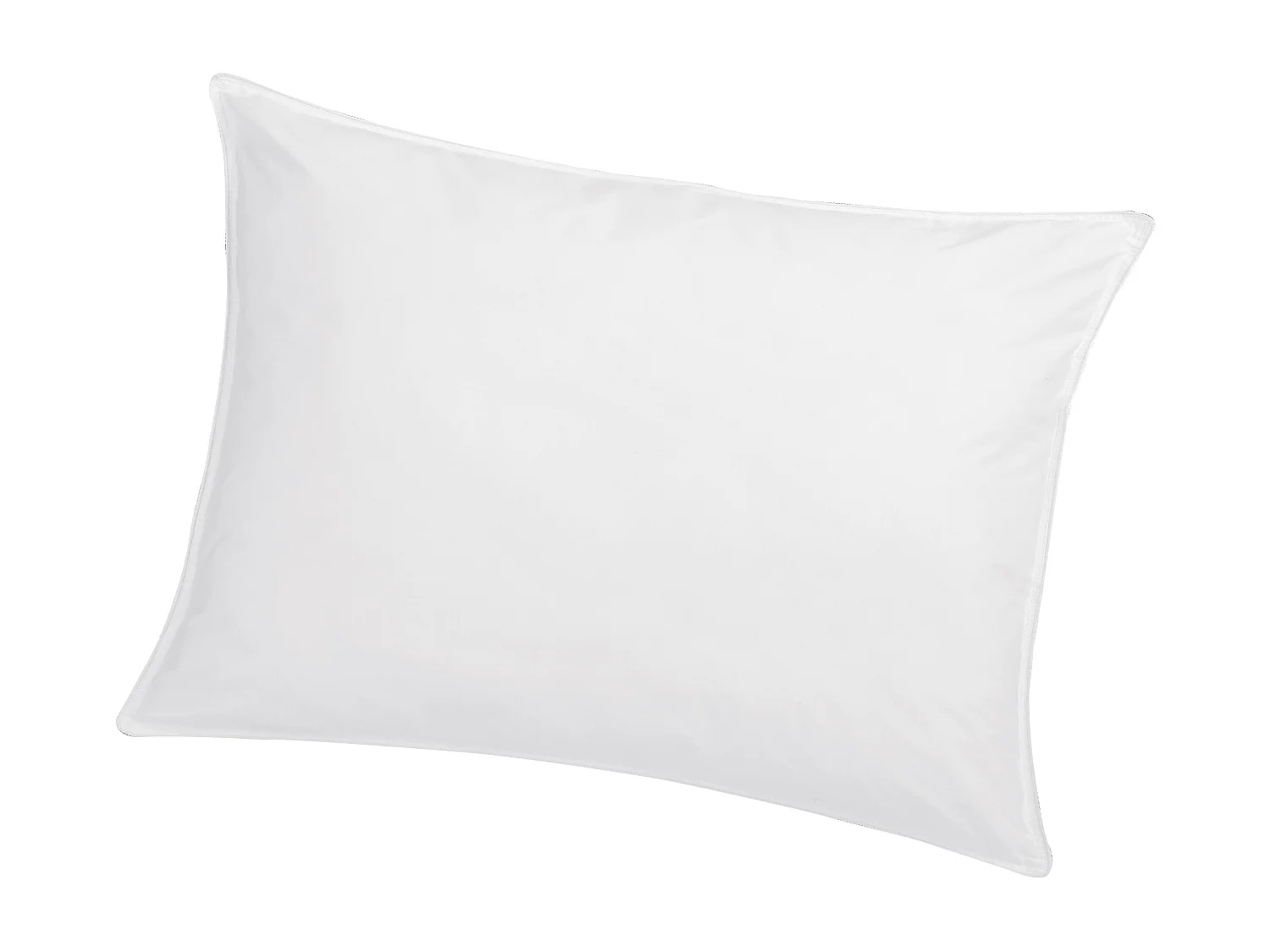 Oreiller mémoire de forme mémofill 50 x 70 cm - Percale de coton - 91 fils/cm² - 750 gr - Blanc - AUXENCE