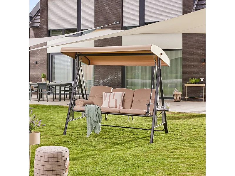 Home Deluxe Balancelle DESCANSO Beige