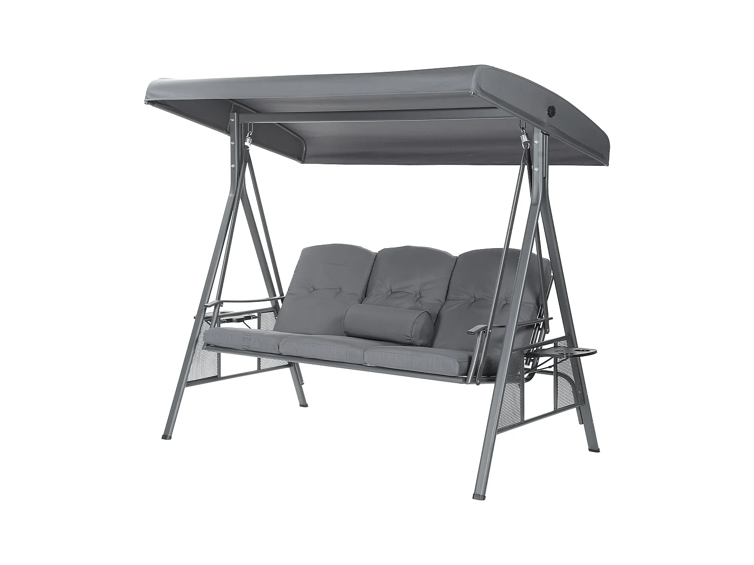 Home Deluxe Balancelle DESCANSO Grise