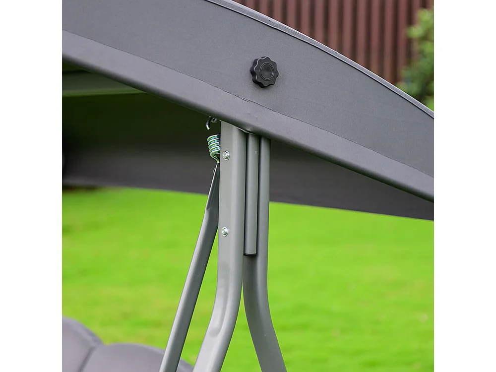 Home Deluxe Balancelle DESCANSO Grise