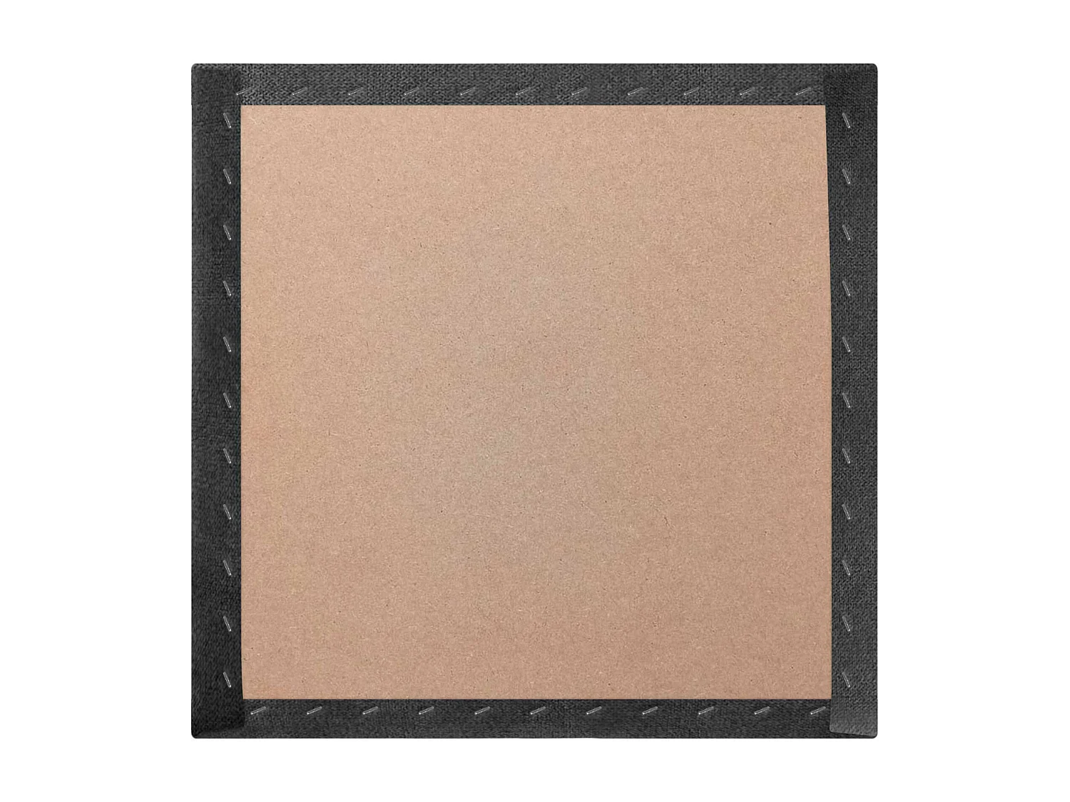 DHOME Lot de 1 Panneaux muraux en tissu auto-adhésifs Panneaux muraux absorbants acoustiques Protection contre les chocs (Gris cendré, 50x50cm, x1)