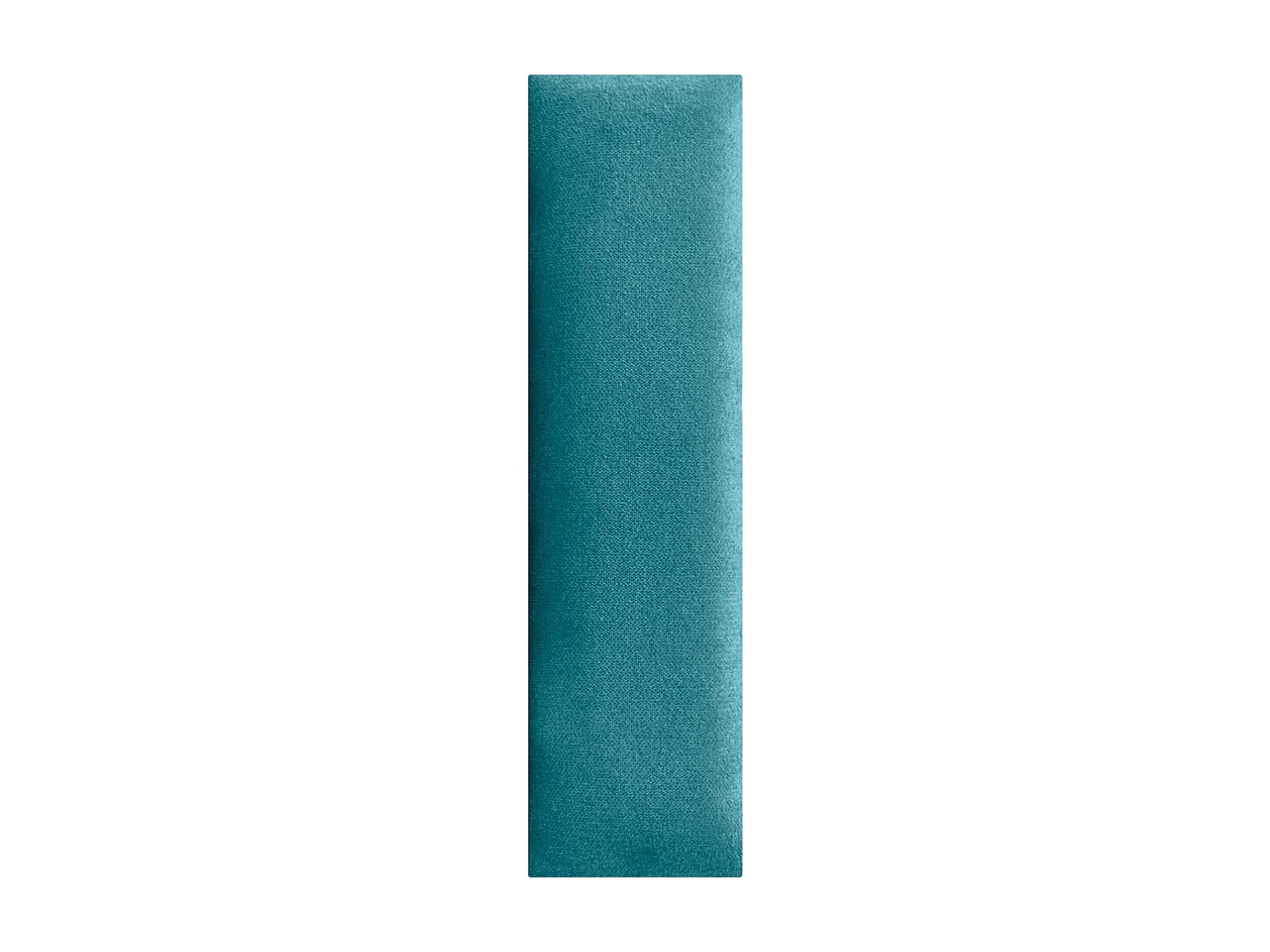 DHOME Lot de 6 Panneaux Rembourrés en Tissu Aqualine Autocollants pour Mur Acoustiques Absorbants Protection contre les Chocs (Turquoise, 60x20cm, x6)