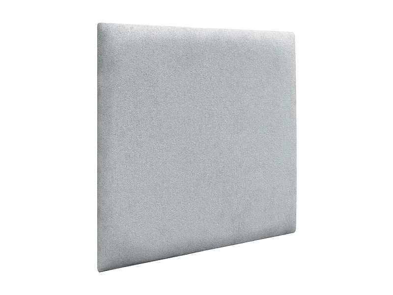 DHOME Lot de 8 Panneaux Rembourrés en Tissu Aqualine Autocollants pour Mur Acoustiques Absorbants Protection contre les Choc (Gris clair, 50x50cm, x8)
