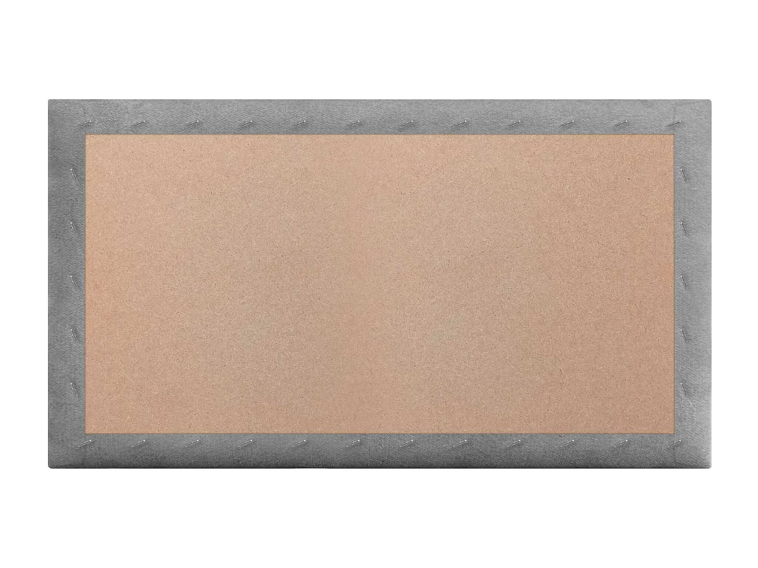 DHOME Lot de 6 Panneaux Rembourrés en Tissu Aqualine Autocollants pour Mur Acoustiques Absorbants Protection contre les Chocs (Gris, 60x40cm, x6)