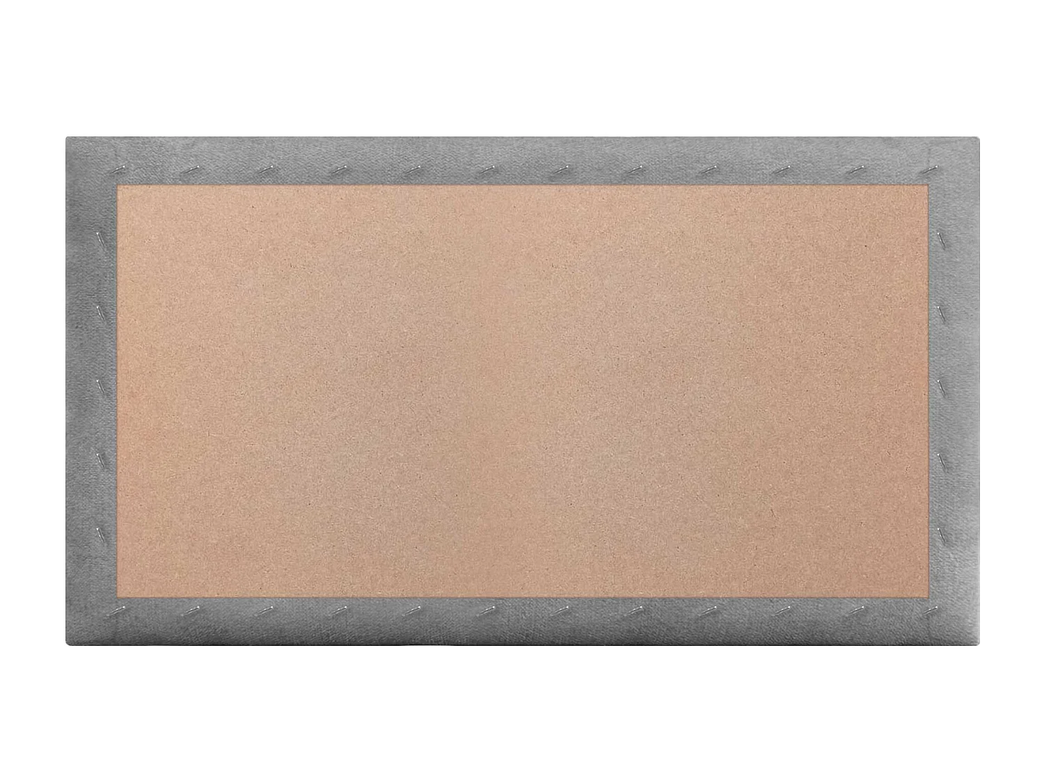 DHOME Lot de 1 Panneaux muraux en tissu auto-adhésifs Panneaux muraux absorbants acoustiques Protection contre les chocs (Gris, 50x40cm, x1)