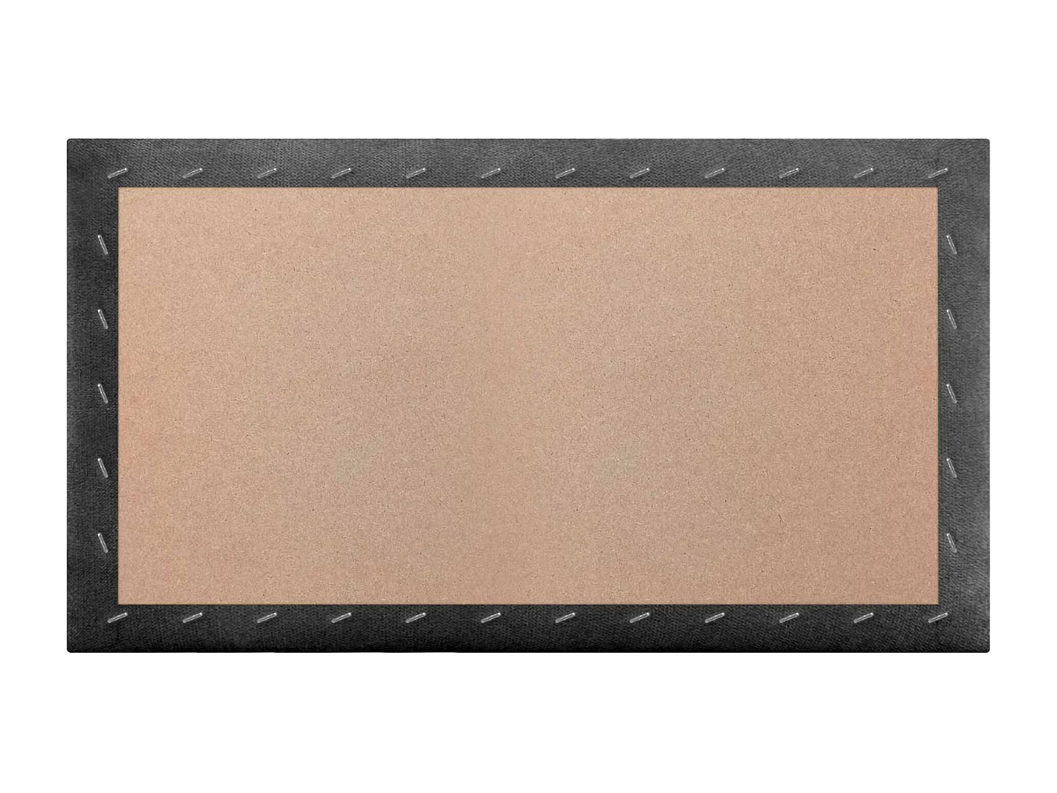 DHOME Lot de 1 Panneaux muraux en tissu auto-adhésifs Panneaux muraux absorbants acoustiques Protection contre les chocs (Gris cendré, 50x40cm, x1)