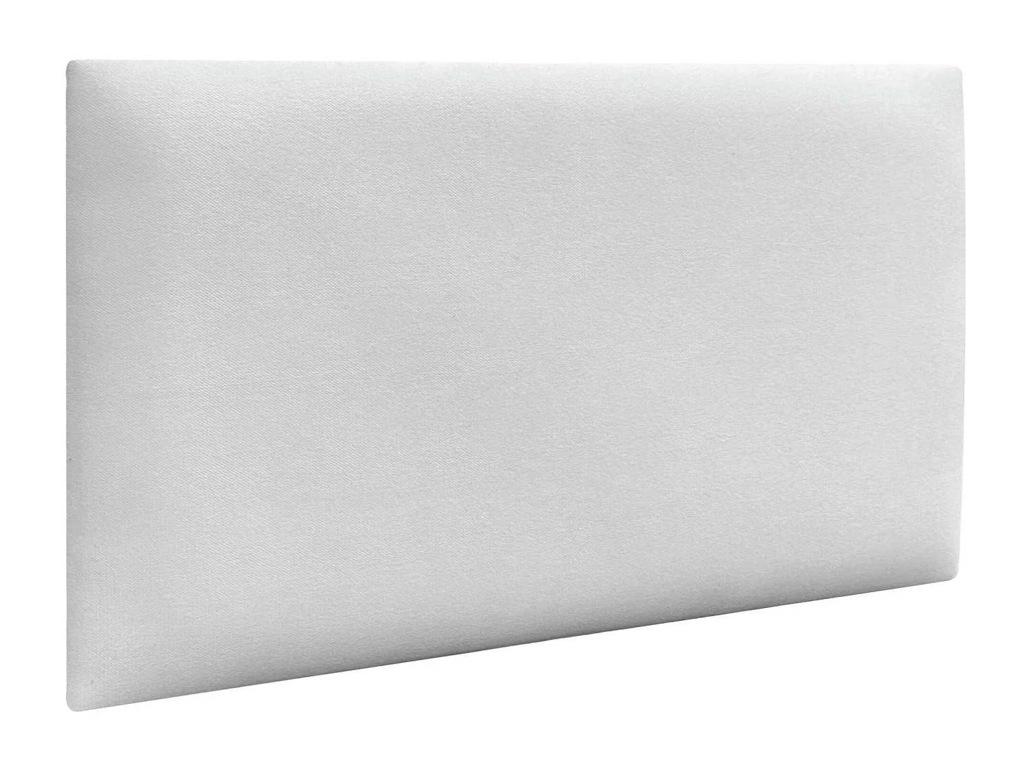 DHOME Lot de 6 Panneaux Rembourrés en Tissu Aqualine Autocollants pour Mur Acoustiques Absorbants Protection contre les Chocs (Blanc, 50x30cm, x6)