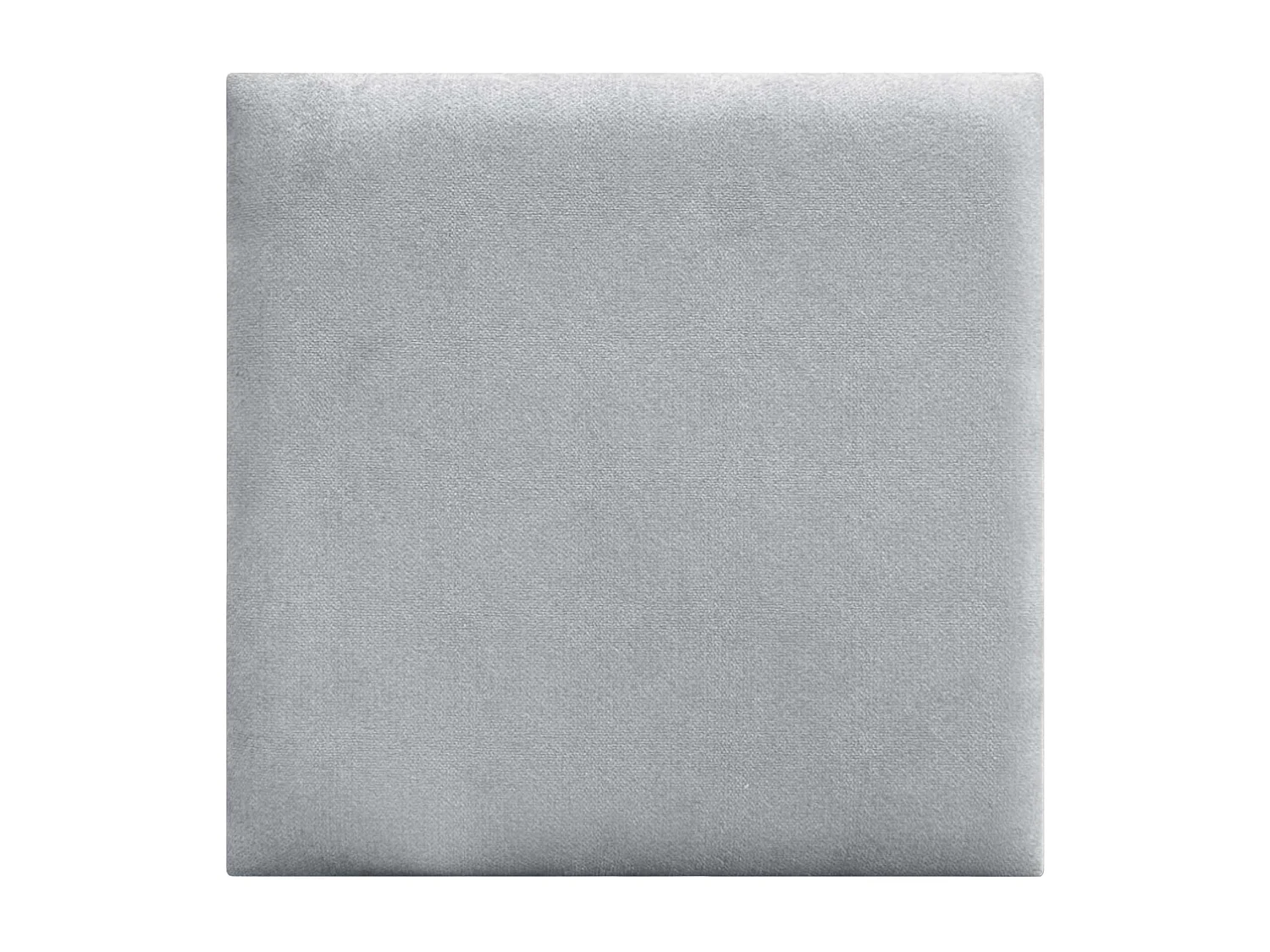 DHOME Lot de 6 Panneaux Rembourrés en Tissu Aqualine Autocollants pour Mur Acoustiques Absorbants Protection contre les Choc (Gris clair, 60x60cm, x6)