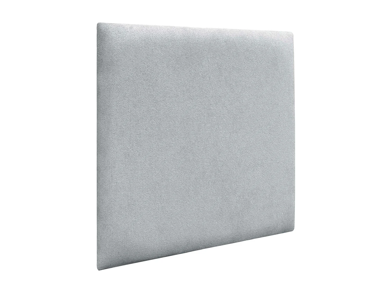 DHOME Lot de 1 Panneaux muraux en tissu auto-adhésifs Panneaux muraux absorbants acoustiques Protection contre les chocs (Gris clair, 60x60cm, x1)